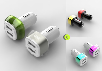 2014新款 精美外观 独特设计 双输出口 车载车充器 厂家直销 - 2014新款 精美外观 独特设计 双输出口 车载车充器 厂家直销厂家 - 2014新款 精美外观 独特设计 双输出口 车载车充器 厂家直销价格 - 深圳市森美拓电子 - 