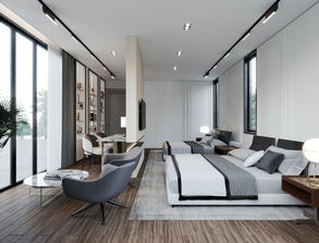 高级灰 沉稳舒适的现代风格家居设计
