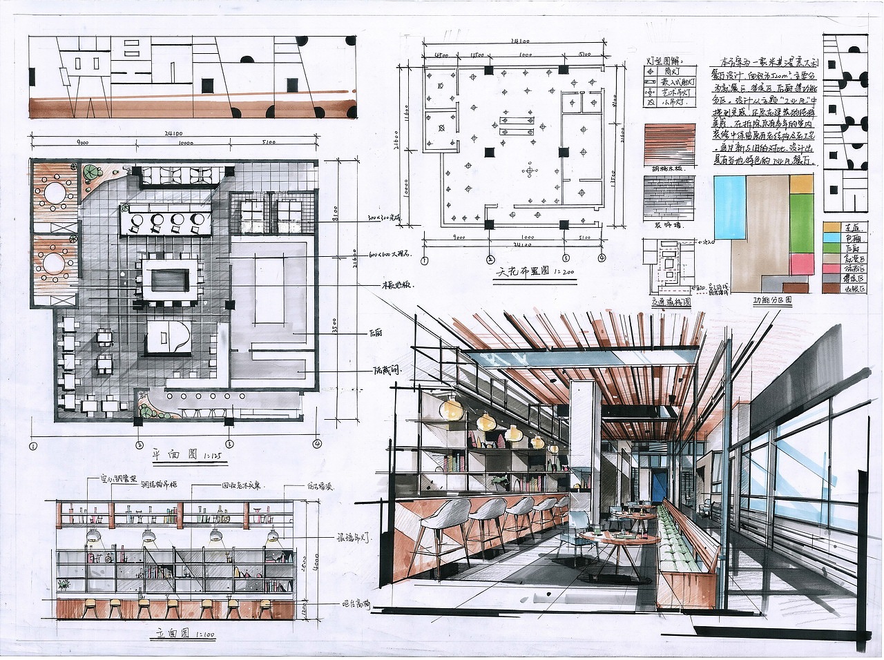 卓越手绘 室内快题设计的艺术与技巧
