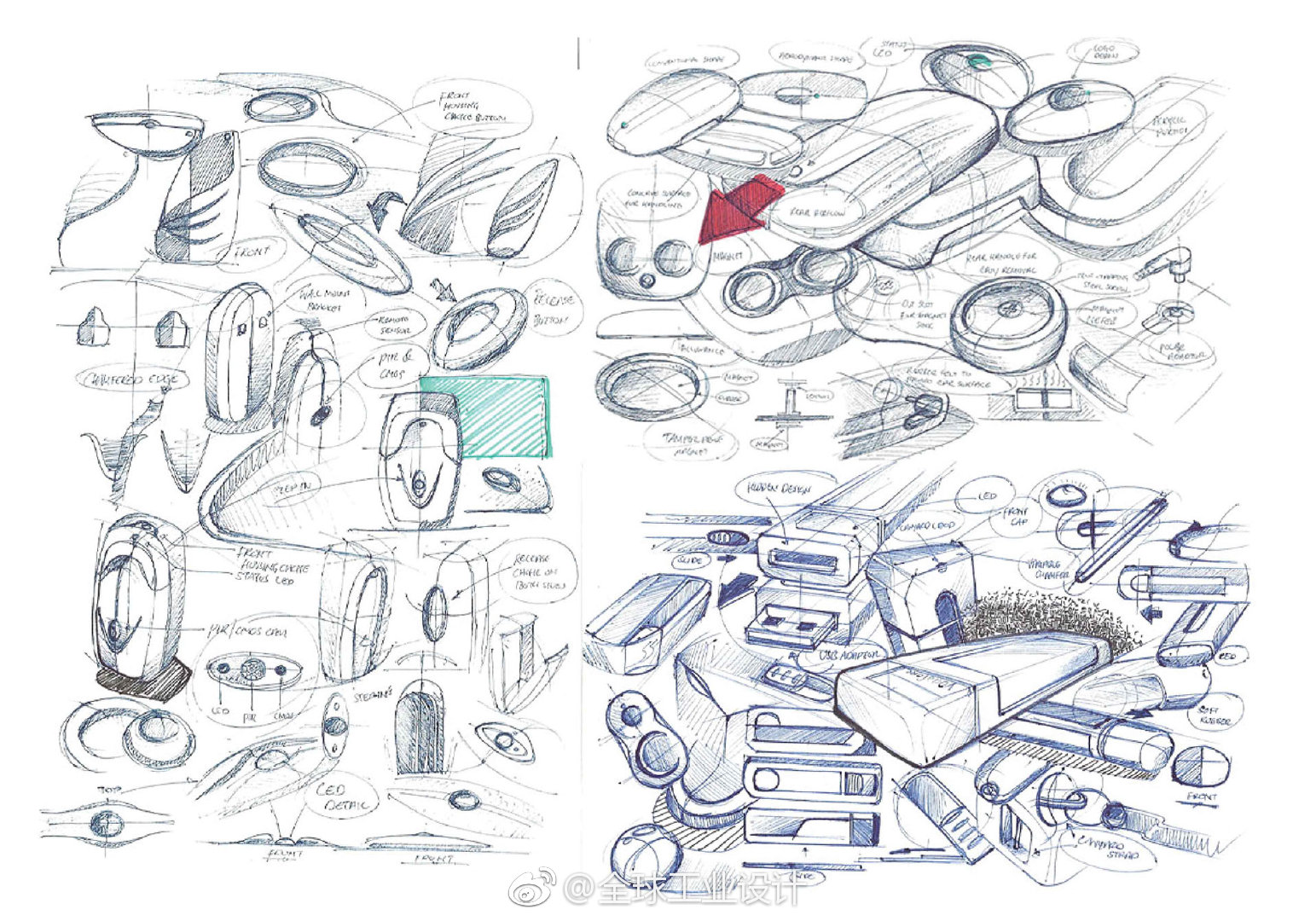 Alvin Tham概念设计与产品设计手稿欣赏 创意与灵感的完美交融